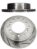 Диск тормозной правый TG-BDP0001/42431-60200 *Ti•GUAR (перфорированный)