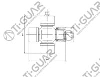 Крестовина TG-CJCS060/AS-MZCX7 * Ti•GUAR