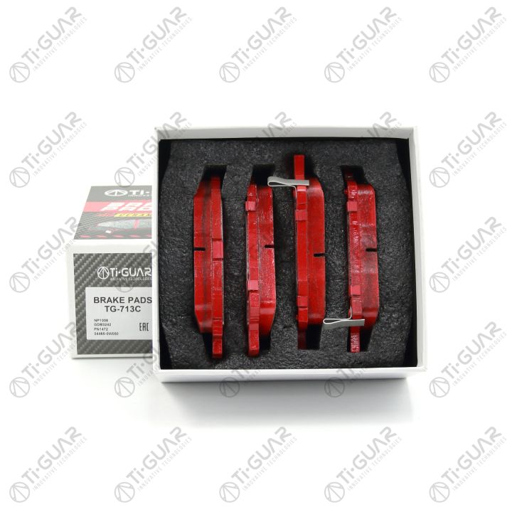 Тормозные колодки TG-713C/PF1472 (КЕРАМИКА)* Ti·GUAR